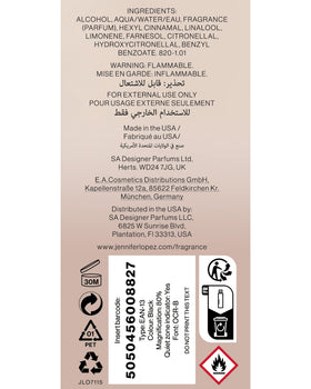 Jennifer Lopez Still 8 oz body mist ready for day or evening wear.