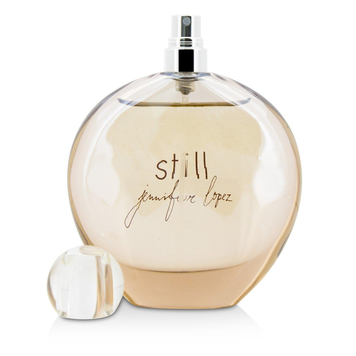Still EDP spray bottle viewed from above, ideal for evening events.