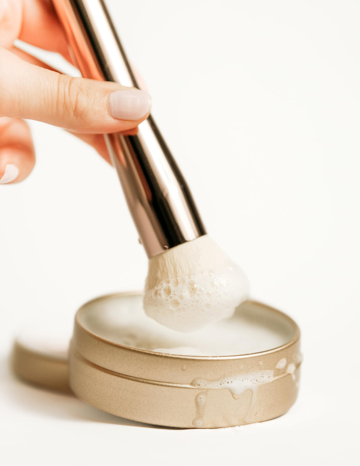 Jenny Patinkin brush soap guides reshaping brushes for proper drying