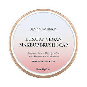 Jenny Patinkin makeup brush soap creates a gentle lather for clean brushes