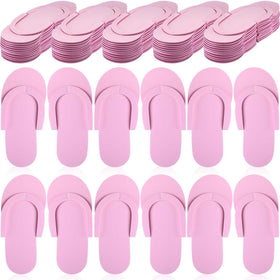 JenPen pink disposable pedicure slippers bulk packaging ideal for hotels.