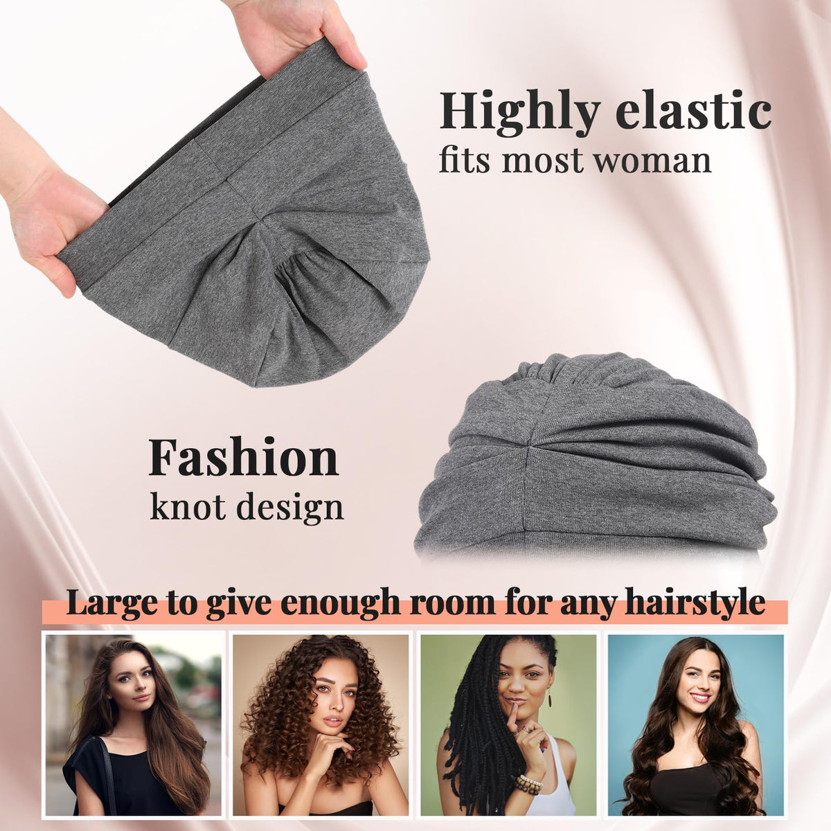JenPen chemo-cap suited for hair loss, gentle on scalp