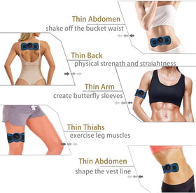 Jenylu Face Evolution EMS buttocks toner angled view for targeted toning workouts