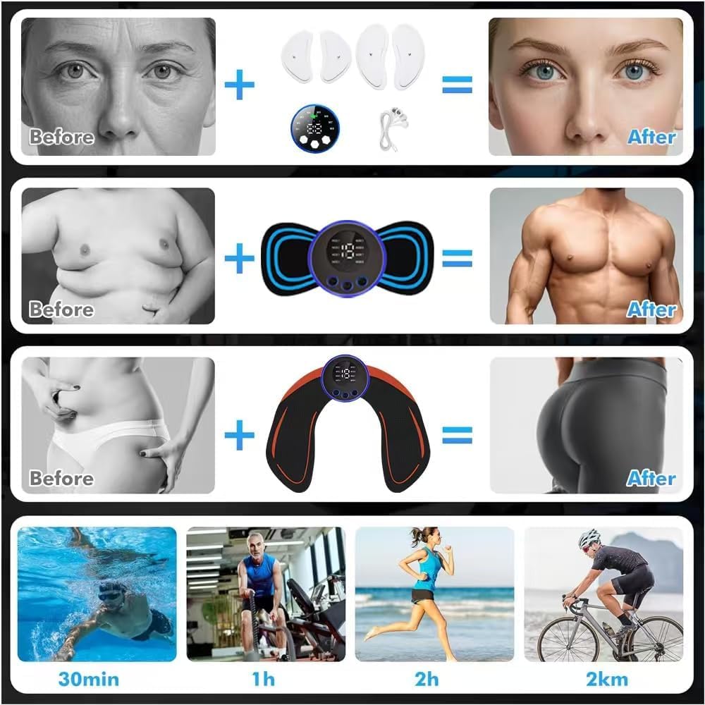 Jenylu Face Evolution remote control in use for hands-free sessions
