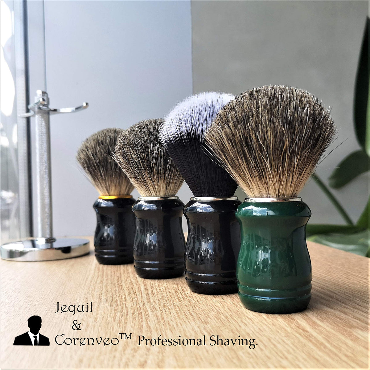 JEQUIL&CORENVEO packaging highlighting premium materials and care