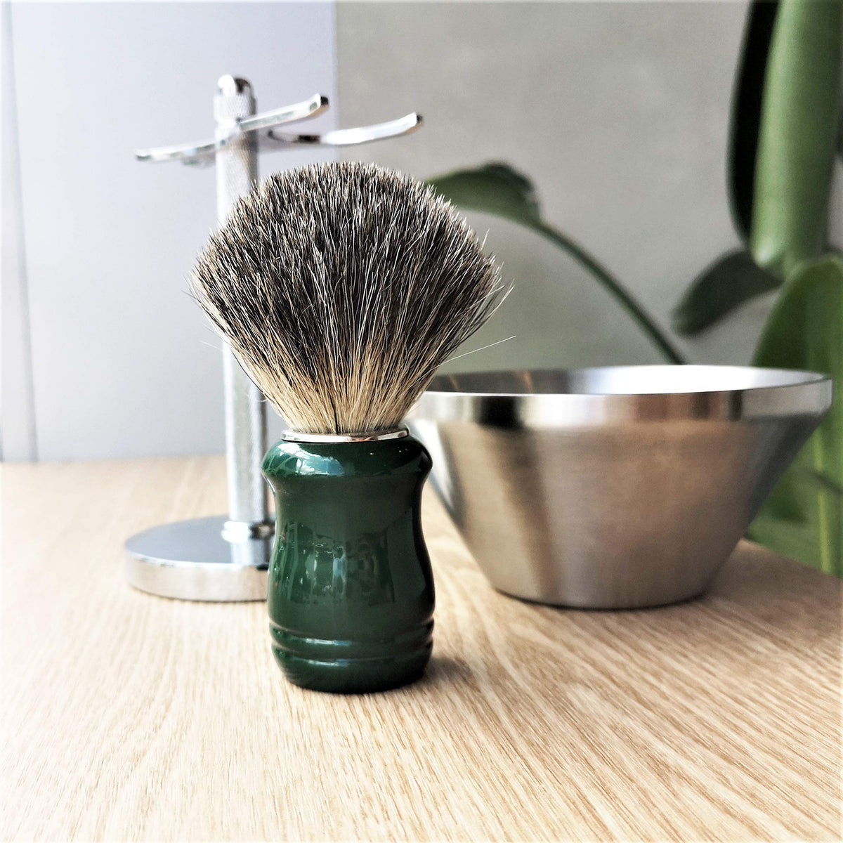 JEQUIL&CORENVEO steel bowl with double-layer design for easy lathering