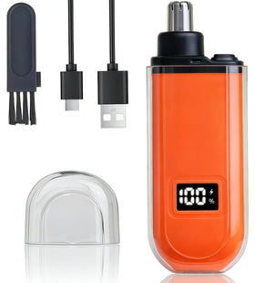 JERBEST nose trimmer with rotary blade system for safe, comfortable trimming.