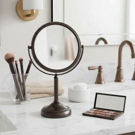 Lightweight, portable vanity mirror ideal for small spaces