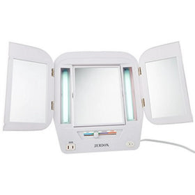 JERDON JGL10W white base design to fit any vanity
