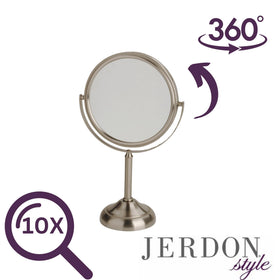 JERDON JP910NB extendable arm for easy positioning during makeup