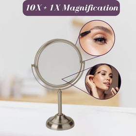JERDON JP910NB nickel finish base adds modern style for any vanity