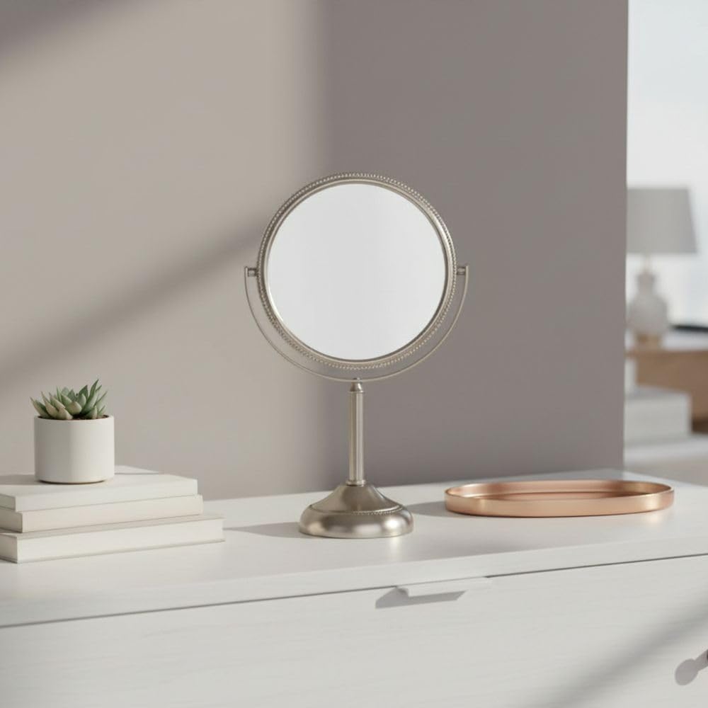 JERDON JP910NB six-inch diameter mirror for close-up detail