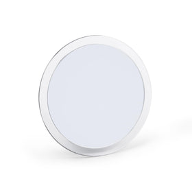 Jerdon JSC5 travel makeup mirror with 9-inch diameter for on-the-go touch-ups.