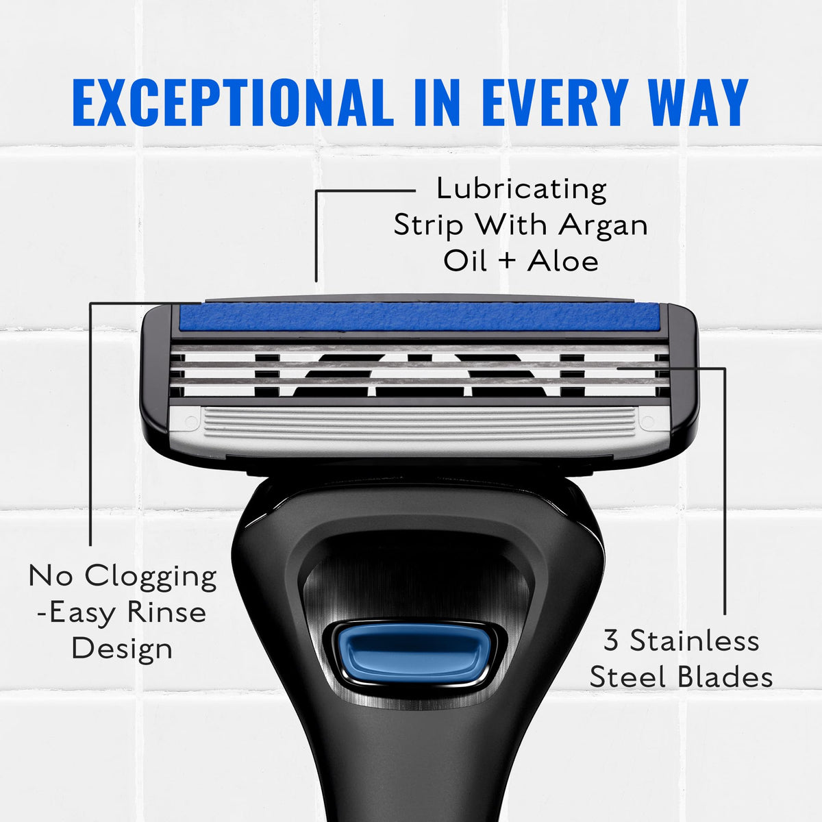 Jeremy's precision-trimmer in action defines hairlines with precision.