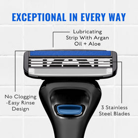 Jeremy's precision-trimmer in action defines hairlines with precision.