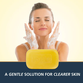 Jericho Dead Sea sulfur soap packaging; vegan formula featured.