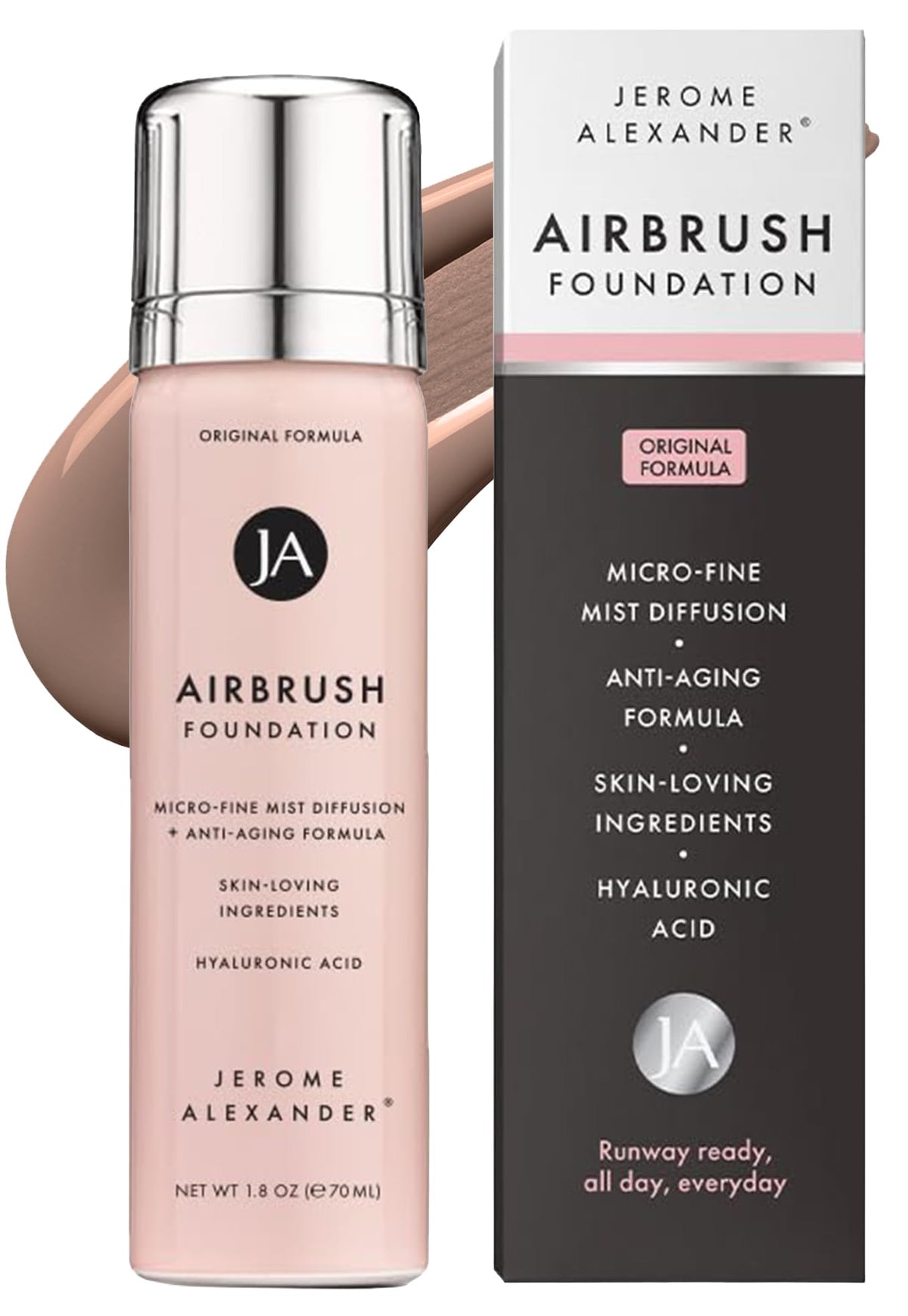 Jerome Alexander MagicMinerals airbrush bottle for a flawless everyday radiance