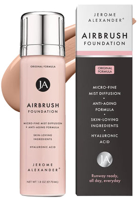 Jerome Alexander MagicMinerals airbrush foundation bottle with ultra-light finish