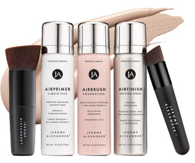 Jerome Alexander MagicMinerals AirBrush Foundation Set for light, buildable coverage