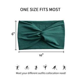 Jesries 10-color headbands variety for versatile outfits.
