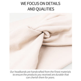 Jesries matching color headbands to enhance casual styles.