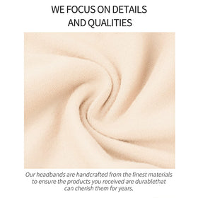 Jesries moisture-wicking material helps forehead stay dry during workouts.
