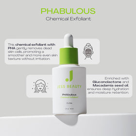 JESS BEAUTY PHAbulous bottle pump demonstrates easy application