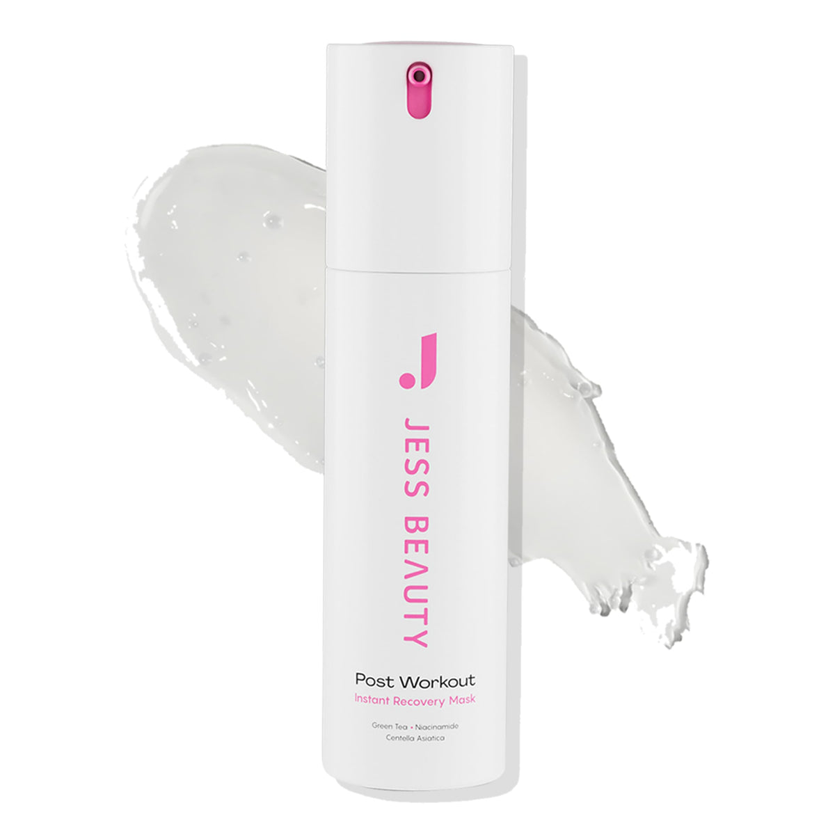 JESS BEAUTY Post Workout Gel Mask hero image showing soothing after-exercise relief