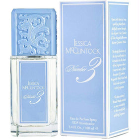 Jessica McClintock 3 EDP bottle viewed with timeless elegance for daily wear.