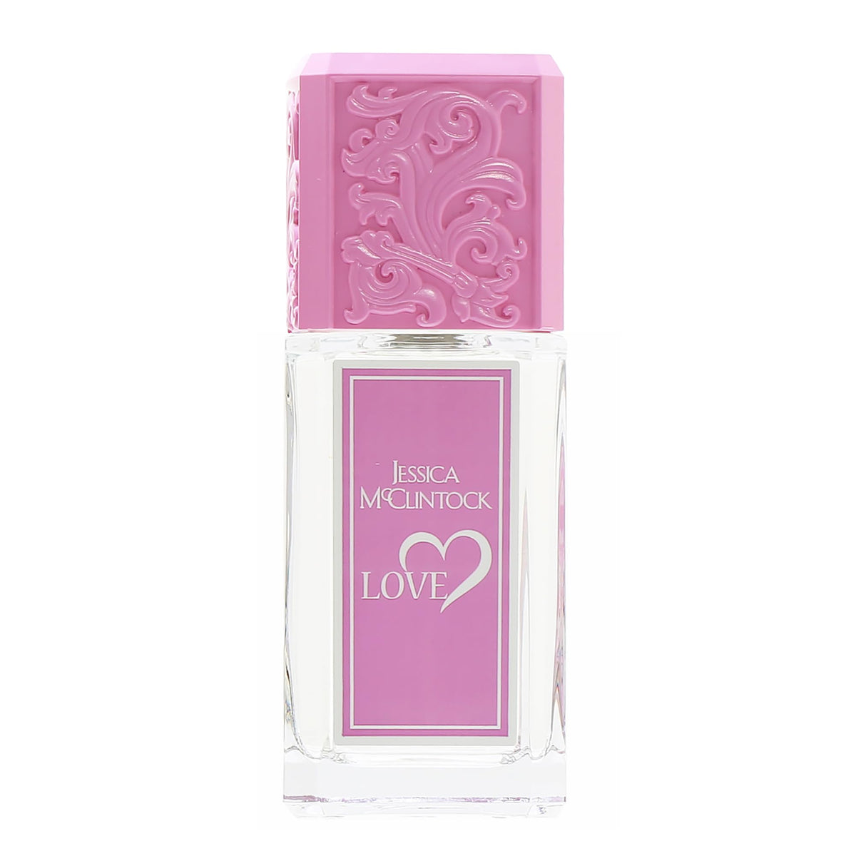 Jessica McClintock Love top-notes pink peppercorn and yuzu for a refreshing opening
