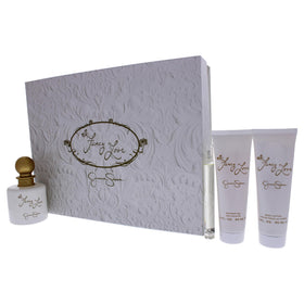 Jessica Simpson Fancy Love bath and shower crème for a scented morning routine.