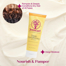 Ingredients: cocoa butter and shea butter in fragrance-free conditioner