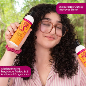 Finished look of Jessicurl Rockin' Ringlets with touchable soft curls and subtle shine
