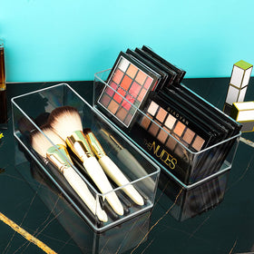 JessLab drawer-makeup organizer keeps cosmetics organized inside a drawer