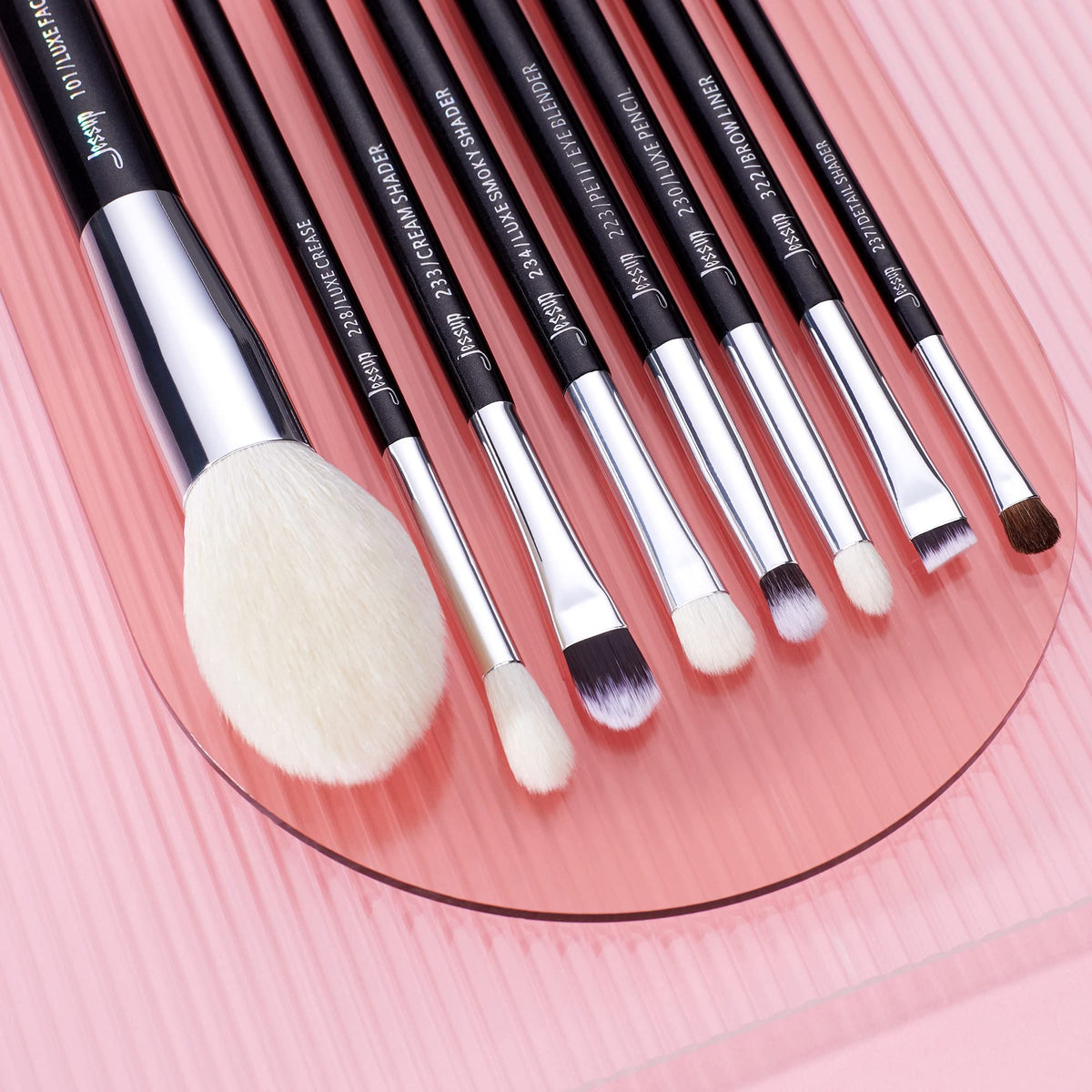 Jessup storage box keeps brushes organized and protected on the go.