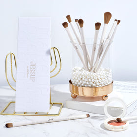 Jessup handcrafted brushes with odor-free finish and quality control.
