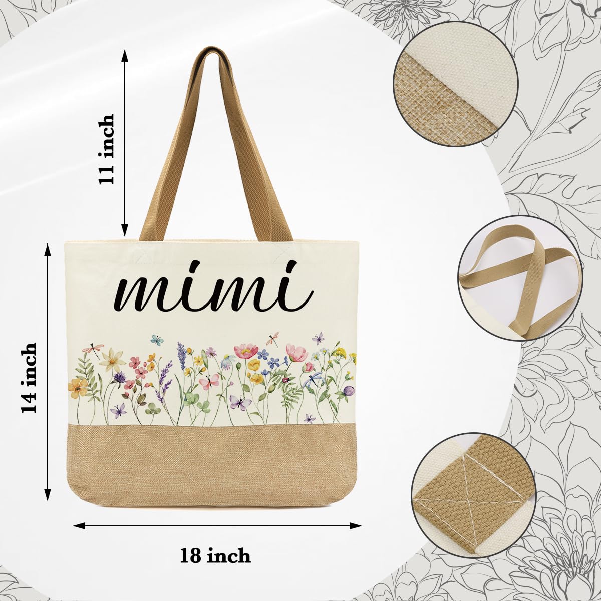 Jeteman Mimi tote and makeup bag set for organized travel
