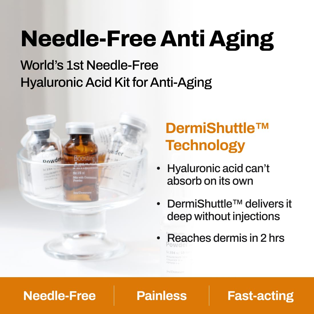 JEU'DEMEURE DermiShuttle deep-dermal-delivery for active ingredient penetration