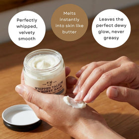 Jeune Jolie raw Manuka honey pot signals natural nourishment for skin.