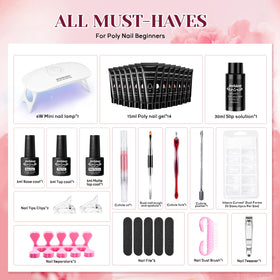 JEWHITENY 6W mini nail lamp demonstrates compact curing power for quick at-home manicures.