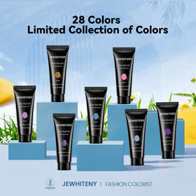 JEWHITENY color palette swatches showcase versatile hues for French and art nails