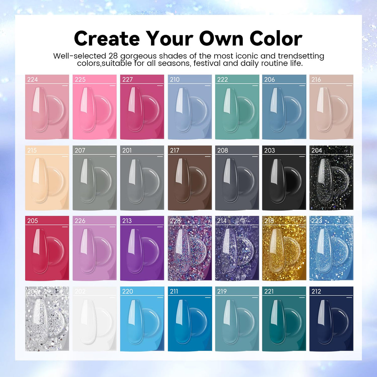 JEWHITENY nail gel lamp curing 60-90 seconds for quick, durable results