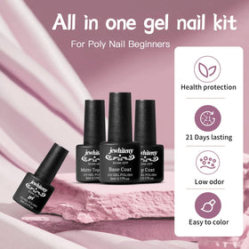 JEWHITENY manicure tools included for complete at-home care