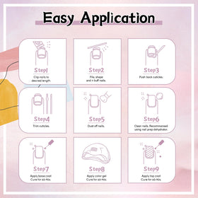 JEWHITENY salon-ready beginner set for home nail work