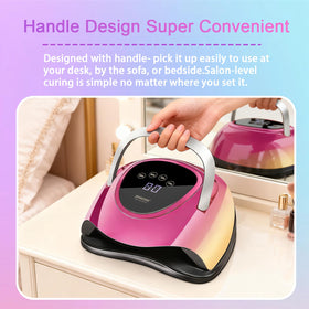 JEWHITENY UV nail lamp automatic infrared sensor for hands-free use.