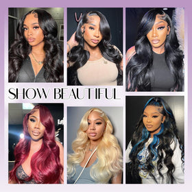 Jexazr lace-front wig ideal for daily wear and special occasions.