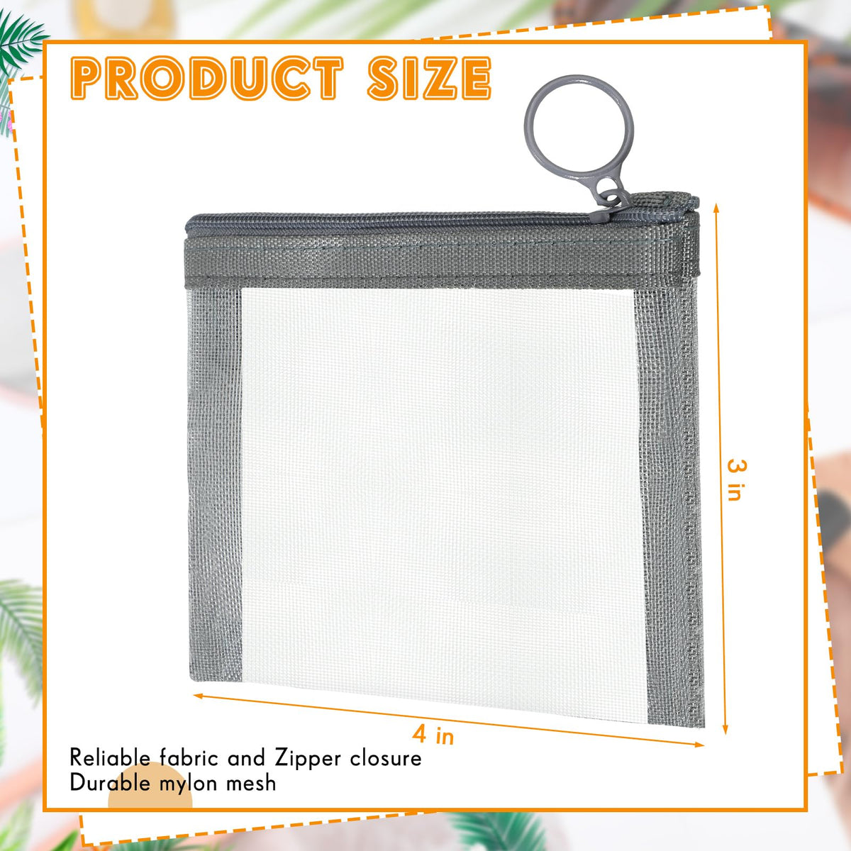 Jexine 30-piece mesh pouches bulk set ideal for travel basics.