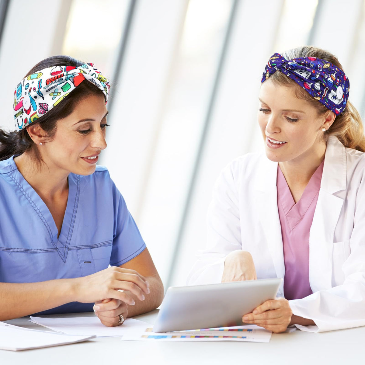 Jexine headbands are portable and easy to carry between tasks