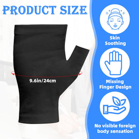 JFHNMLW gloves soft material breathable for itch relief and long wear