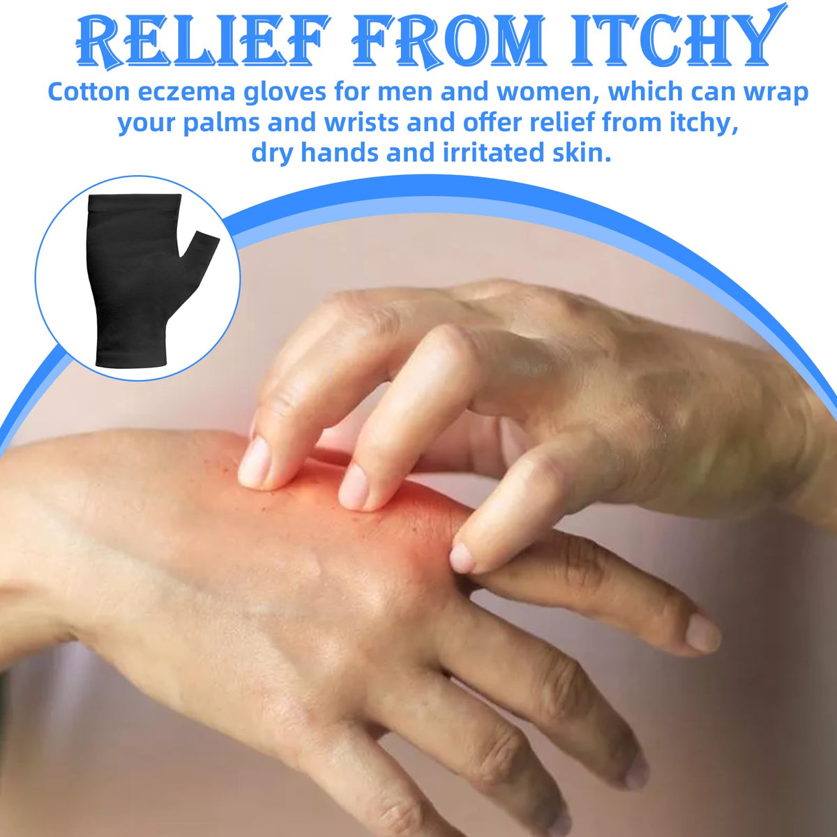 JFHNMLW overnight moisturizing gloves promote absorption without staining sheets
